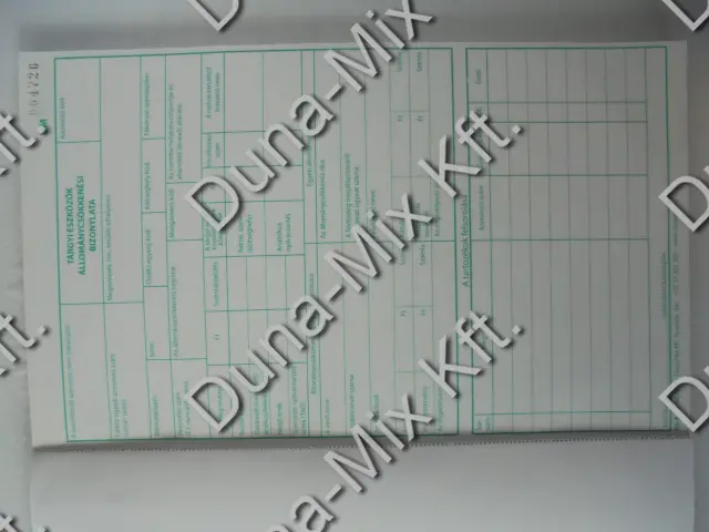 Tárgyi eszk.. áll. csökk. biz.